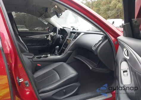 2014 Infiniti Q50 Premium z USA, uszkodzony, nr VIN JN1BV7AP1EM689080